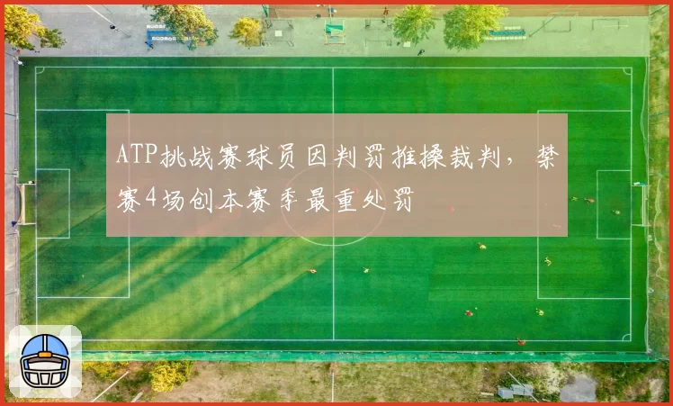 ATP挑战赛球员因判罚推搡裁判，禁赛4场创本赛季最重处罚