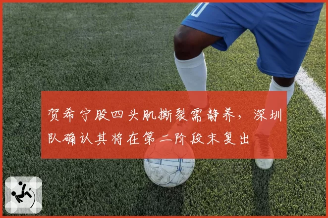 贺希宁股四头肌撕裂需静养，深圳队确认其将在第二阶段末复出